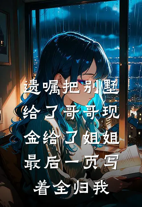 遗嘱把别墅给了哥哥现金给了姐姐，最后一页写着全归我