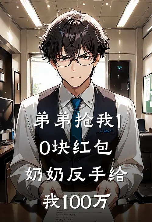 弟弟抢我10块红包，奶奶反手给我100万