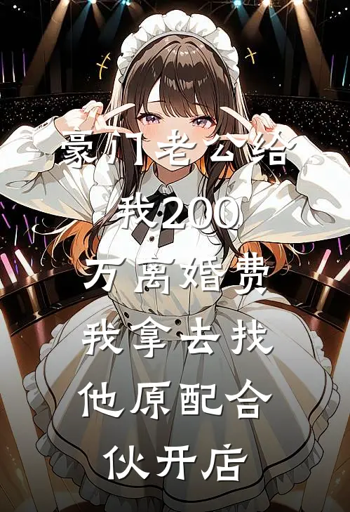 豪门老公给我200万离婚费，我拿去找他原配合伙开店顾远洲沈洛完结小说大全_免费热门小说豪门老公给我200万离婚费，我拿去找他原配合伙开店(顾远洲沈洛)