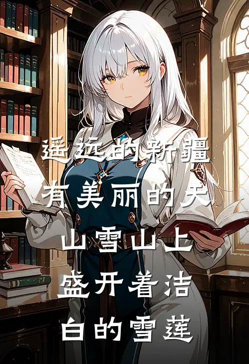 遥远的新疆有美丽的天山雪山上盛开着洁白的雪莲