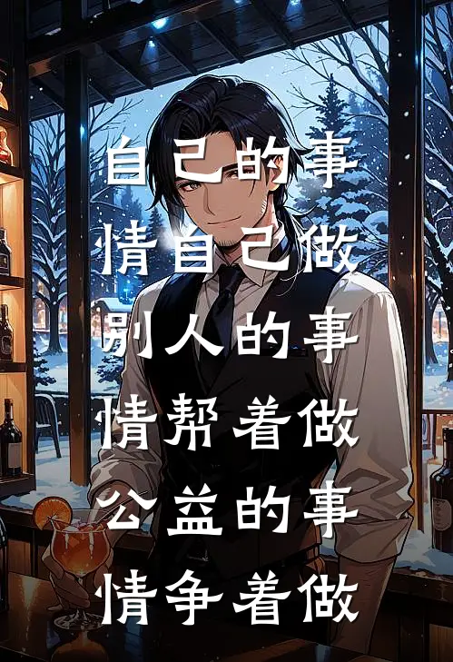 自己的事情自己做,别人的事情帮着做,公益的事情争着做