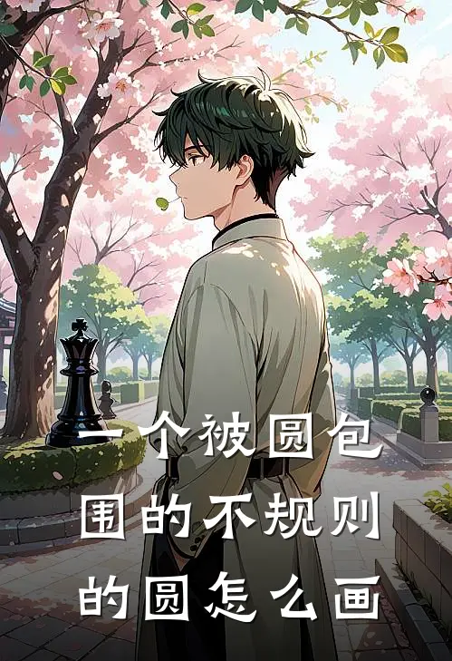 一个被圆包围的不规则的圆怎么画